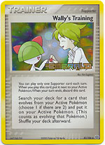Wallys Training - 85/106 - Uncommon - Reverse Holo